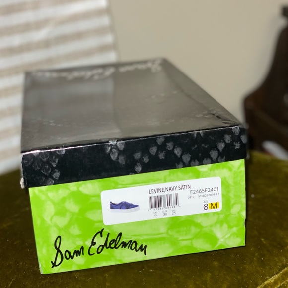 Sam Edelman Satin Sneakers - Picture 2 of 4